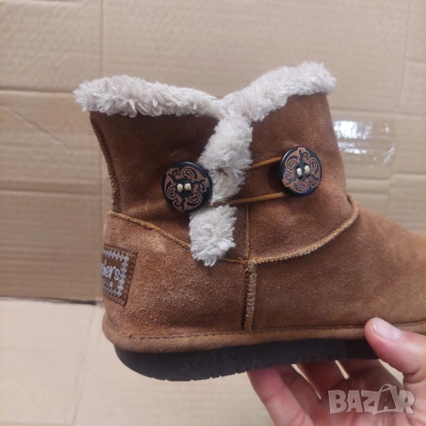 топли Дамски боти / ботуши Skechers Shelbys  номер 38 , снимка 10 - Дамски боти - 35562101