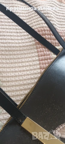 Чанта от естествена кожа на Ted Baker , снимка 11 - Чанти - 50826635