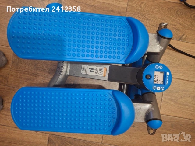 Степер, снимка 3 - Фитнес уреди - 53597261