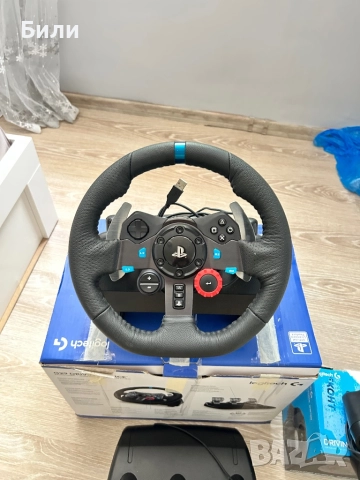 Logitech G29+Shifter , снимка 5 - Други игри и конзоли - 51778055