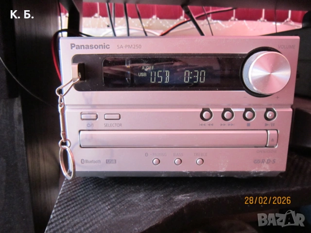Мини уредба Panasonic SA-RM250, снимка 8 - Аудиосистеми - 53656098
