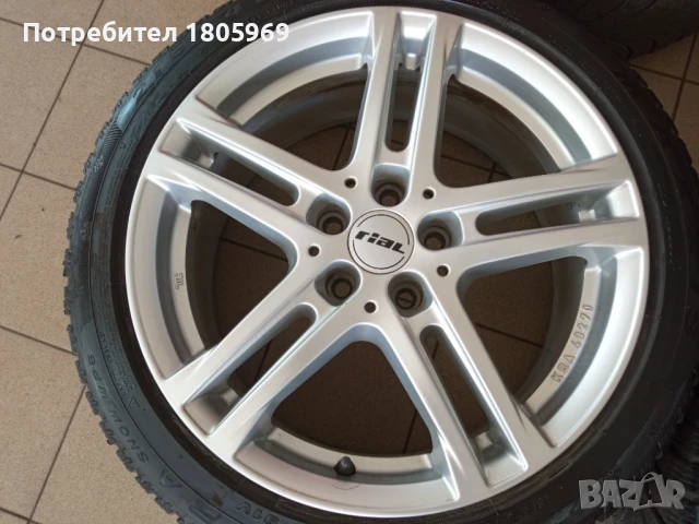 4бр. ал. джанти Rial (Germany) 5x108 , 7,5x 17 , ET47 , централен отвор 70,0мм (втулка 63,4мм), снимка 2 - Гуми и джанти - 50725999