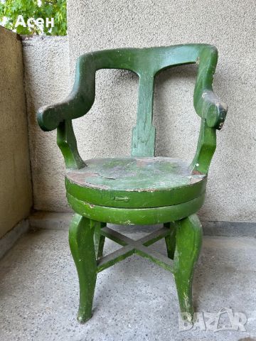 Стари бръснарски столове, снимка 4 - Антикварни и старинни предмети - 45836181