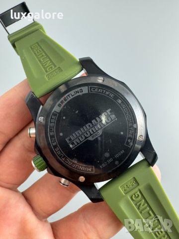 Мъжки часовник Breitling Endurance PRO Green с кварцов механизъм, снимка 7 - Мъжки - 45837512