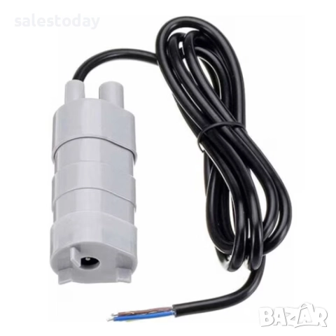 Помпа потопяема, 12V, 15W, 10л / мин., За маркуч 12 мм
