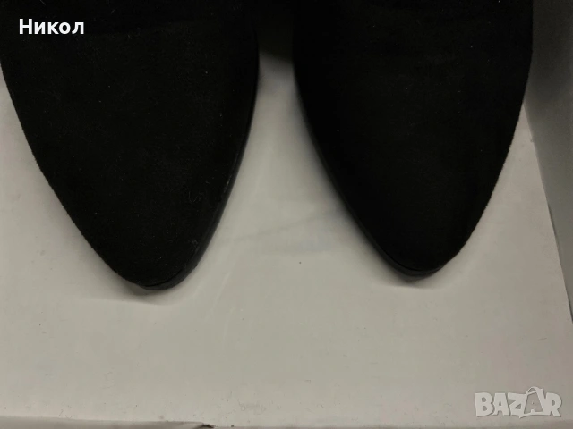 Велурени чизми , снимка 6 - Дамски ботуши - 53208317