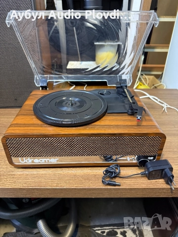 Udreamer Грамафон с Bluetooth , снимка 5 - Грамофони - 52510134