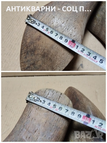 Комплект Стари Дървени Калъпи За Обувки / 1,6 кг. , снимка 6 - Антикварни и старинни предмети - 52250309