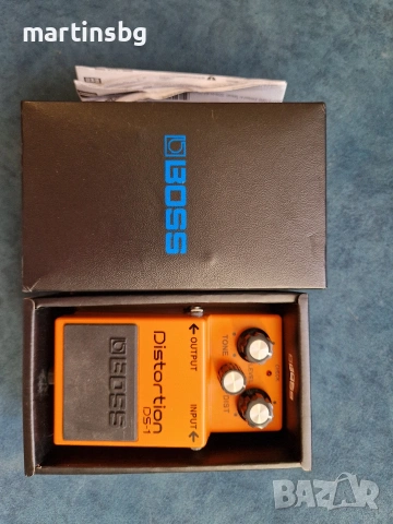 Boss DS-1 дисторшън за китара, снимка 7 - Китари - 54104564