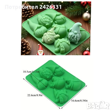 Форми, молдове за свещи и сапун, снимка 11 - Други - 52634103