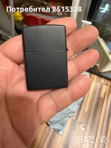 оригинална запалка zippo black mate с череп, снимка 2 - Запалки - 53948730