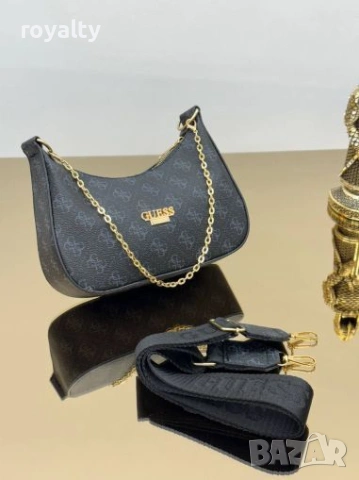 Guess Нова Дамска Кожена Чанта 