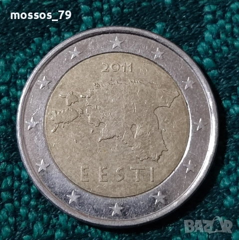 8 монети от различни държави 2€, снимка 2 - Нумизматика и бонистика - 52818263