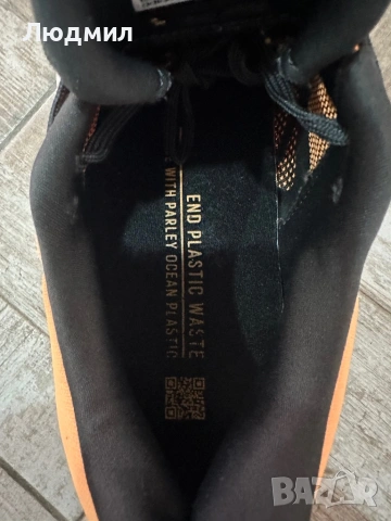 Мъжки маратонки Adidas – оранжеви, като нови, снимка 2 - Други - 53665549