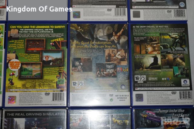 Игри за PS2 Mortal Kombat/Call Of Duty 3/Destroy All Humans 1 2/Lemmings/Gran Turismo 3 4 Concept, снимка 12 - Игри за PlayStation - 45589712
