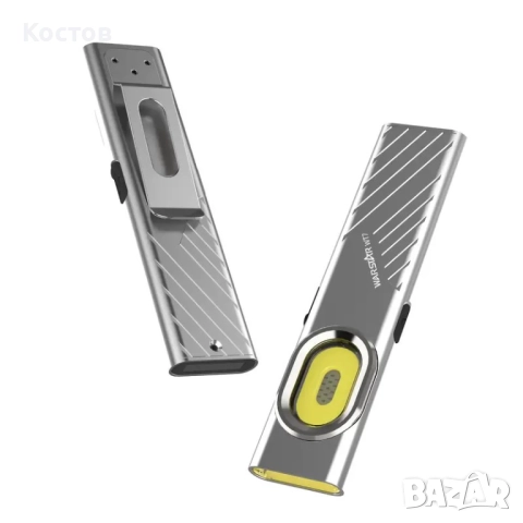 EDC фенер LED с акумулаторна батерия, снимка 2 - Къмпинг осветление - 52787862