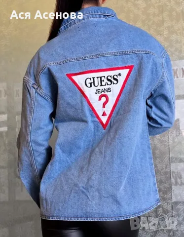 Дамска риза Guess!, снимка 4 - Тениски - 47234560