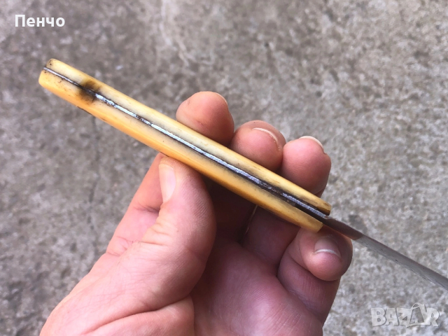 стар български нож, снимка 11 - Ножове - 45248922