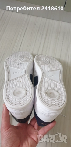 POLO Ralph Lauren Leather Mens Size 44/29 .5 см ОРИГИНАЛ! Мъжки кецове от  естествена кожа!, снимка 2 - Кецове - 52342920