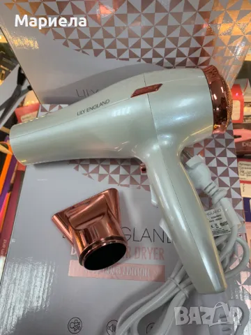 Lily England / Мощен и Лек Сешоар 1800W, снимка 5 - Сешоари - 49842946