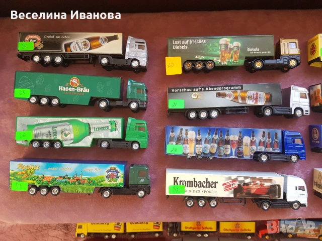 Рекламни камиони за колекционери , снимка 2 - Колекции - 46920409