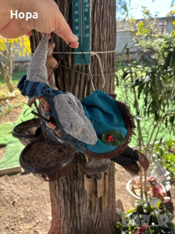 Висяща Баба Яга 30см., снимка 6 - Декорация за дома - 52263944