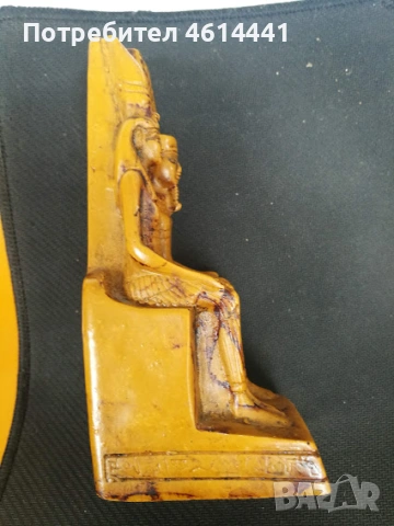 стара статуетка египет, снимка 7 - Антикварни и старинни предмети - 53744076