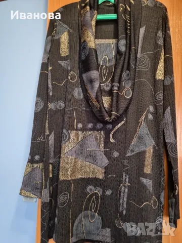 Блуза с интересно деколте