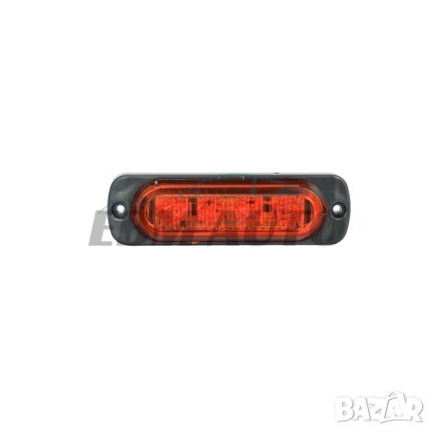 Блиц Аварийна Светлина 4 LED 12-24V 97mm / Жълт, снимка 1 - Аксесоари и консумативи - 45198563