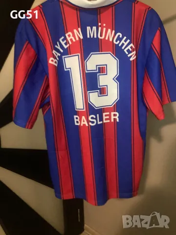 Mario Basler Bayern Munchen домакински екип 1995-1996, снимка 1 - Футбол - 48080182