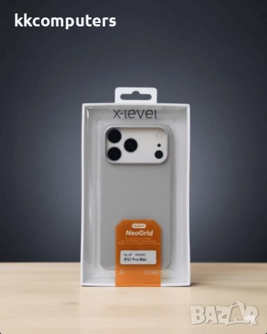 Калъф PVC X-Level NeoGrid MagSafe / Сив / за iPhone 17 Pro Max 6.9 Баркод : 3133407