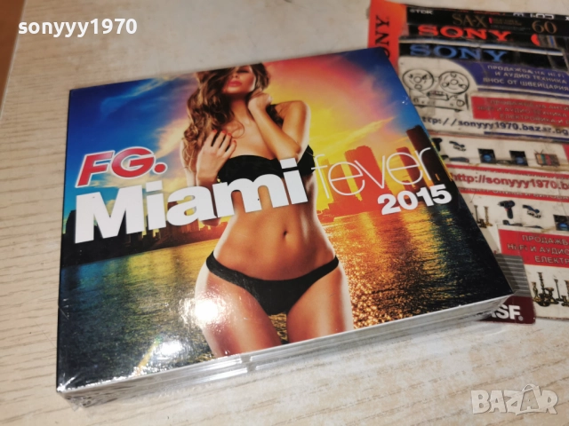 MIAMI FEVER 4CD-ВНОС FRANCE-4 ДИСКА ЗА 45ЛВ КОЛЕДНО 1912250810, снимка 3 - CD дискове - 52844324