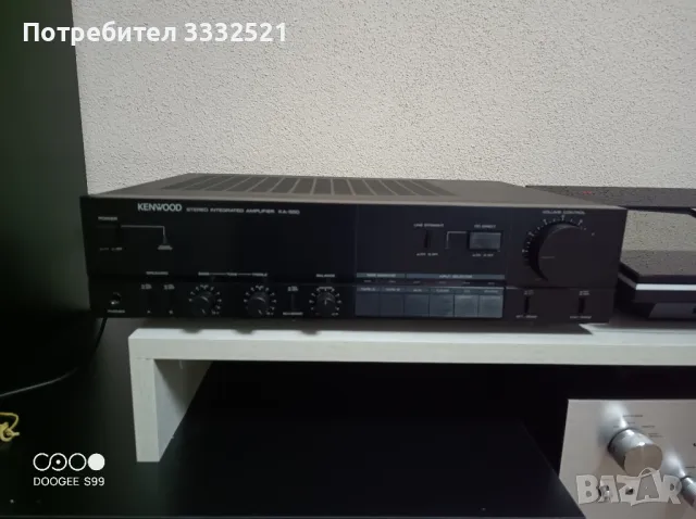 Kenwood KA-550, снимка 1 - Ресийвъри, усилватели, смесителни пултове - 47453772