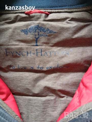 Fynch Hatton Sleeveless Winter Jacket Puffer - мъжки елек р-р L, снимка 4 - Якета - 53915345