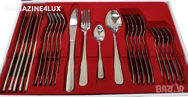 🍽️ Висококачествени прибори за хранене Bohmann – стил и издръжливост в луксозна кутия, снимка 2 - Сервизи - 51425663