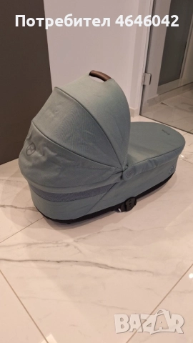 Кош за новородено Cybex Cot S Lux, снимка 3 - Детски колички - 52348415