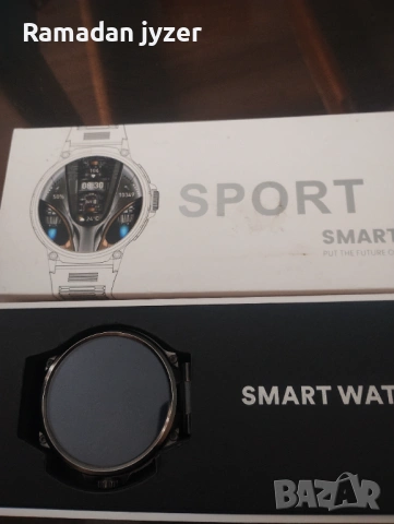 Продавам смарт часовник със всички екстри метален , снимка 3 - Смарт гривни - 53572774