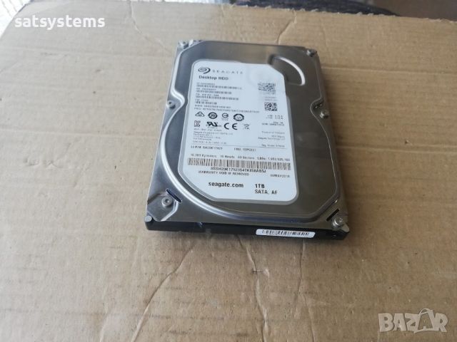 Хард диск Seagate Barracuda Desktop HDD ST1000DM003 1TB SATA 6.0Gb/s, снимка 1 - Твърди дискове - 45212170