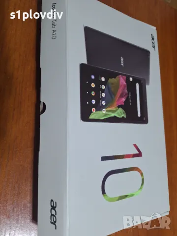 НОВ Таблет Acer Iconia Tab A10, снимка 10 - Таблети - 47078710