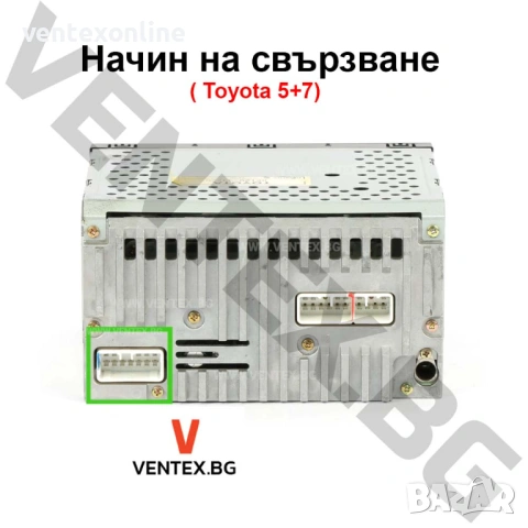 USB и AUX интерфейс за Toyota RAV4, Hilux, Corolla Verso - WEFA WF603, снимка 4 - Аксесоари и консумативи - 53900398