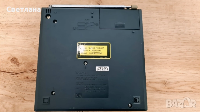 Sony icf-CD2000S, снимка 10 - Радиокасетофони, транзистори - 51748685