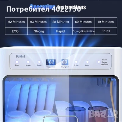 Компактна миялна машина, снимка 2 - Други - 52796050