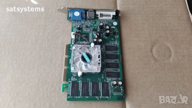 Видео карта NVidia GeForce Galaxy FX5500 256MB DDR 128bit AGP, снимка 6 - Видеокарти - 51393499