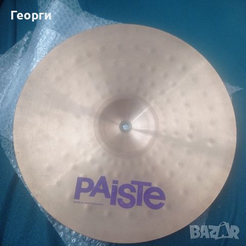 Чинел Paiste 400 Power Crash 16", снимка 2 - Ударни инструменти - 46588959