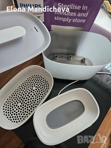 Philips Avent Стерилизатор за бебешки бутилки, снимка 2 - Стерилизатори - 53435964