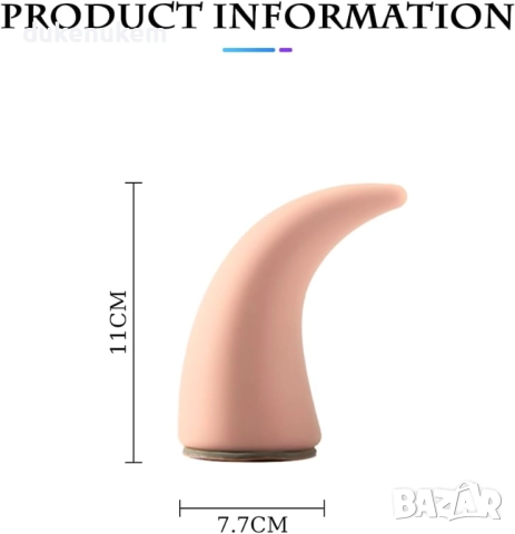 3D стикери „Дяволски рогца“ за автомобил – розови, 2 броя Марка: JNNJ Материал: Екологична полиурет, снимка 2 - Аксесоари и консумативи - 51820743