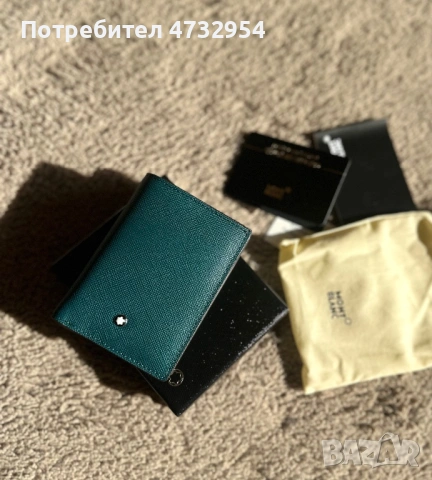 Портфейл Montblanc Sartorial 4cc mini wallet