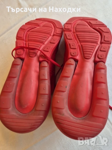 €160 Мъжки маратонки Nike Air Max 270 Red размер US 12 / EU 46, червени, снимка 5 - Маратонки - 52176077