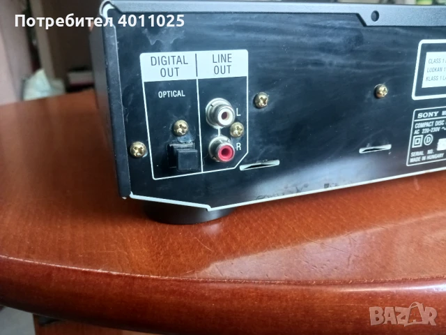CD PLAYER SONY CDP XE220, снимка 4 - Аудиосистеми - 50700572