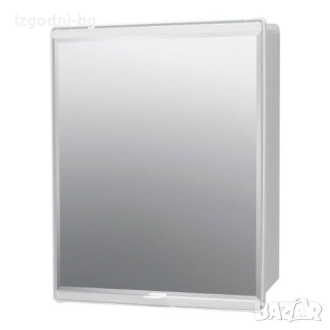 Бял шкаф за баня с огледало, снимка 4 - Шкафове - 45129627